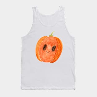 smiley cute pumpkin Tank Top